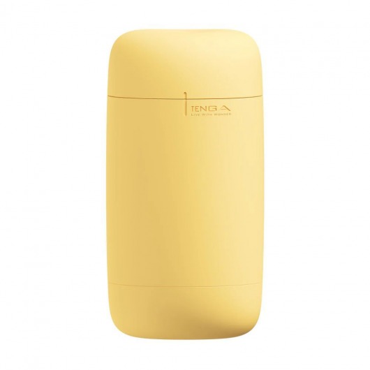Желтый мастурбатор Tenga Puffy - Tenga - в Москве купить с доставкой
