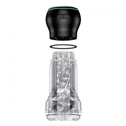 Набор PowerBlow   Feel Pocket Stroker Crystal: мастурбатор и интерактивная насадка - Kiiroo - в Москве купить с доставкой