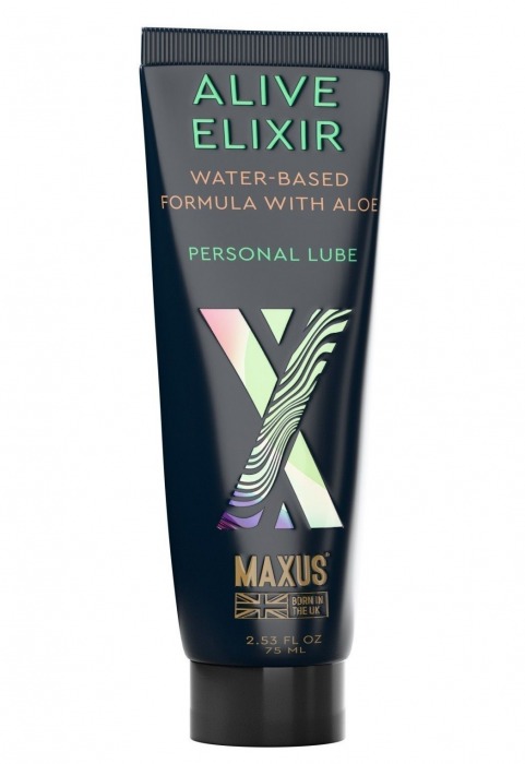 Интимный гель на водной основе MAXUS Alive Elixir - 75 мл. - Maxus - купить с доставкой в Москве