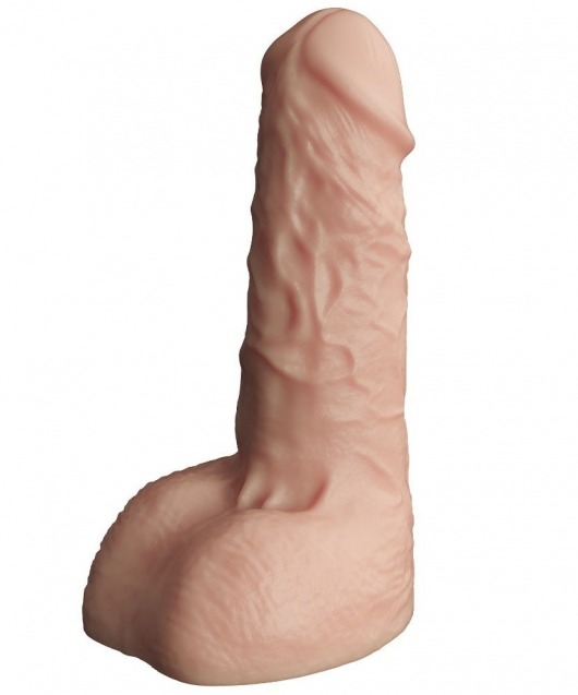 Телесный фаллоудлинитель с мошонкой Cock Next - 17 см. - LOVETOY (А-Полимер) - в Москве купить с доставкой