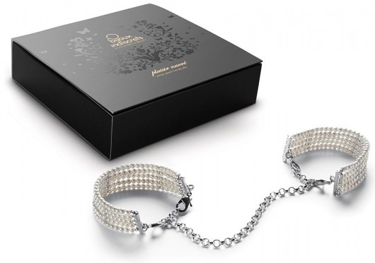 Дизайнерские наручники Plaisir Nacre Bijoux - Bijoux Indiscrets - купить с доставкой в Москве