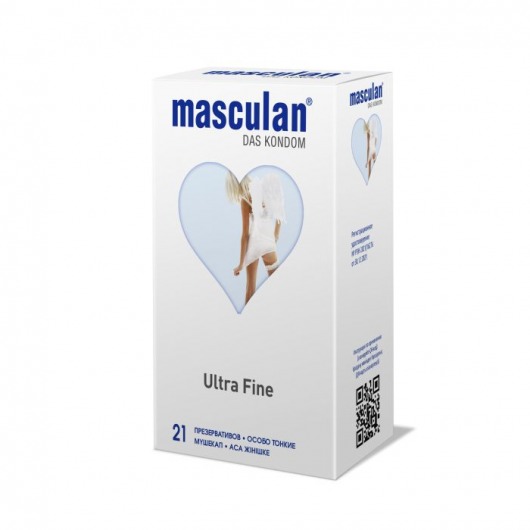 Особо тонкие презервативы Masculan Ultra Fine - 21 шт. - Masculan - купить с доставкой в Москве