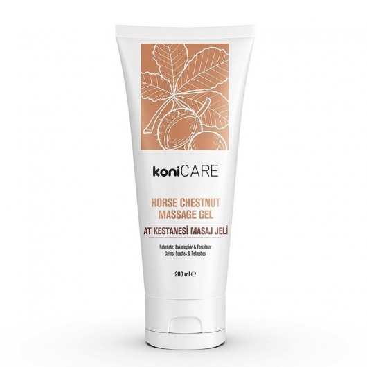 Расслабляющий массажный гель Konicare Horse Chestnut Massage Gel - 200 мл. - KoniCARE - купить с доставкой в Москве