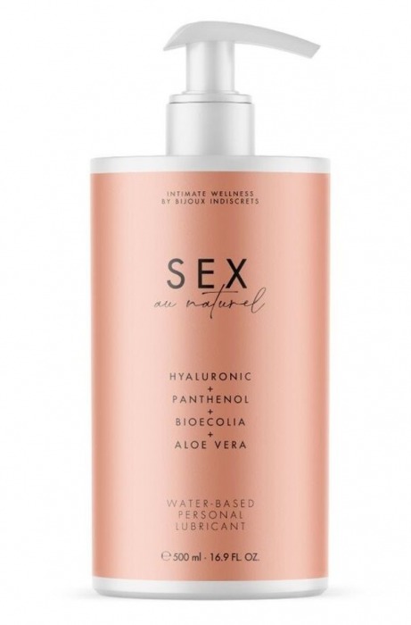 Лубрикант на водной основе Water-based Personal Lubricant - 500 мл. - Bijoux Indiscrets - купить с доставкой в Москве