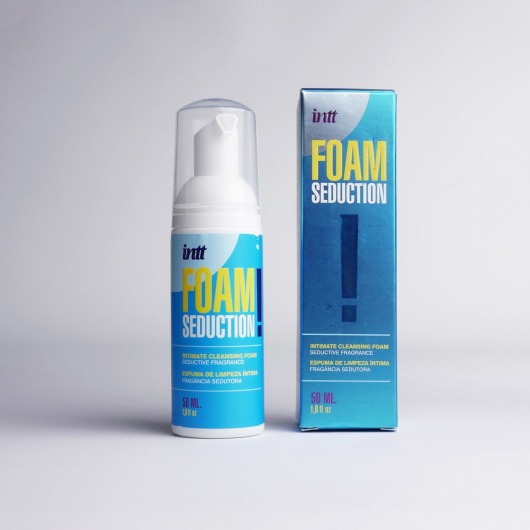 Очищающая пенка для тела Foam Seduction - 50 мл. - INTT - купить с доставкой в Москве