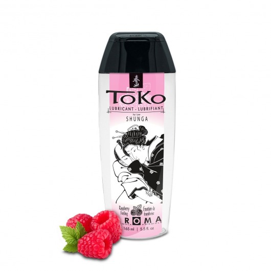 Интимная смазка TOKO Aroma Raspberry Feeling с ароматом малины - 165 мл. - Shunga - купить с доставкой в Москве