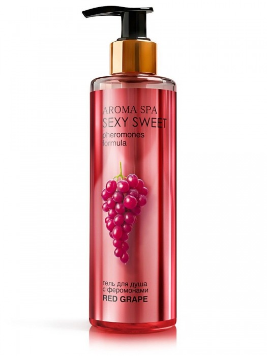 Гель для душа с феромонами и ароматом винограда Red Grape - 200 мл. -  - Магазин феромонов в Москве