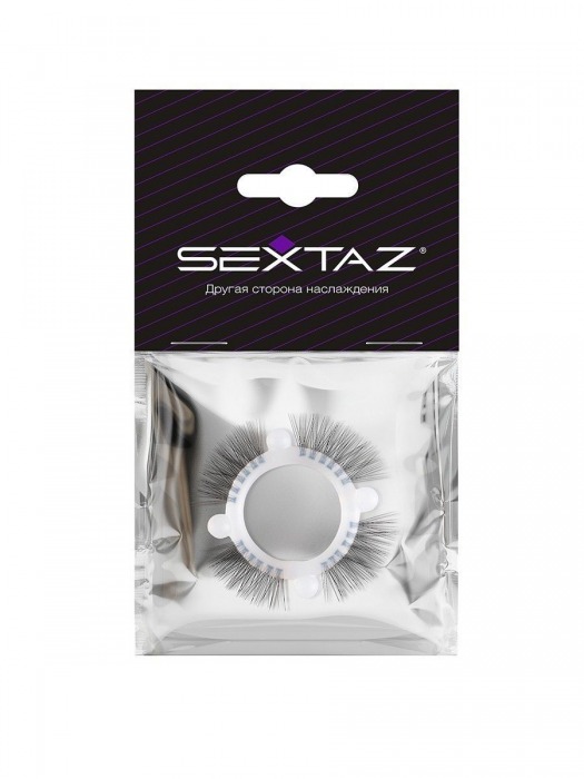Эластичное кольцо с «ресничками» и 4 шариками - Sextaz - в Москве купить с доставкой