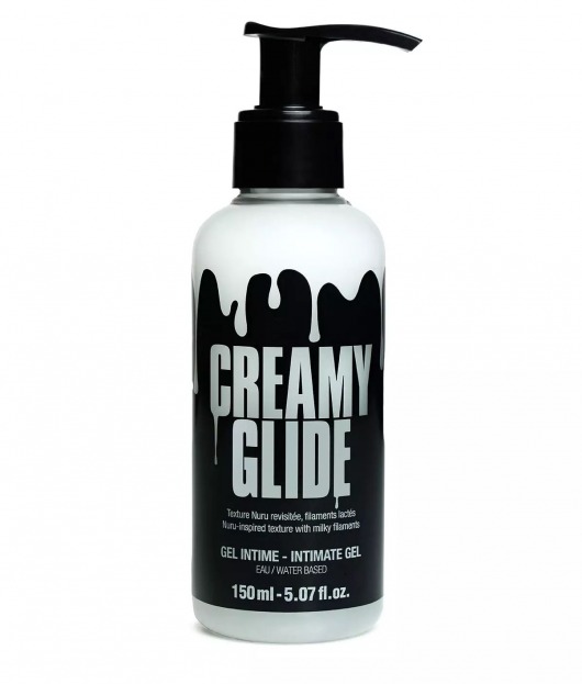 Лубрикант на водной основе Creamy Glide с консистенцией спермы - 150 мл. - Strap-on-me - купить с доставкой в Москве