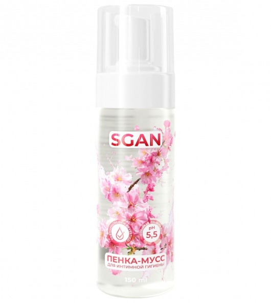 Пенка-мусс для интимной гигиены SGAN с пребиотиками - 150 мл. - SGAN - купить с доставкой в Москве