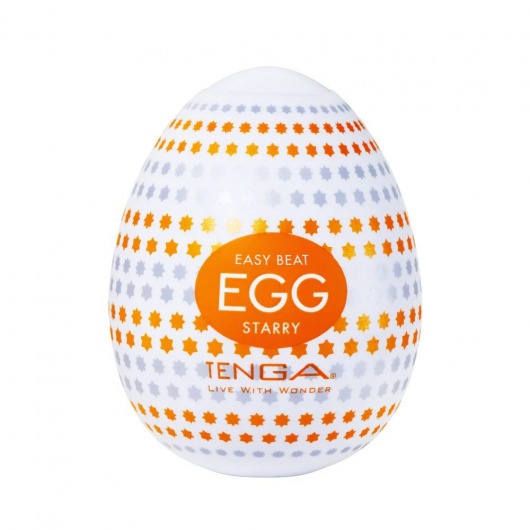 Мастурбатор-яйцо Tenga Egg Starry - Tenga - в Москве купить с доставкой