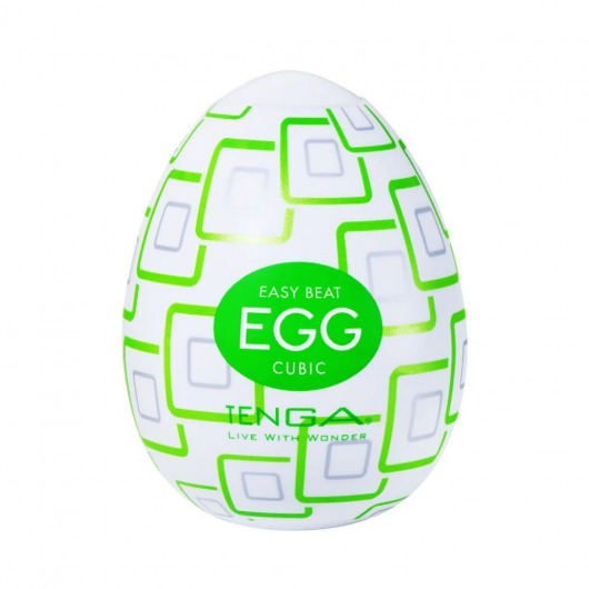 Мастурбатор-яйцо Tenga Egg Cubic - Tenga - в Москве купить с доставкой