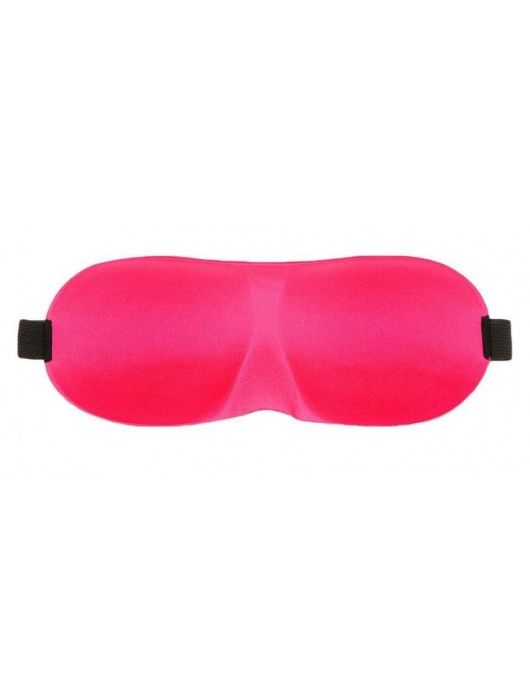 Розовая глухая маска на резинке - Sitabella - купить с доставкой в Москве