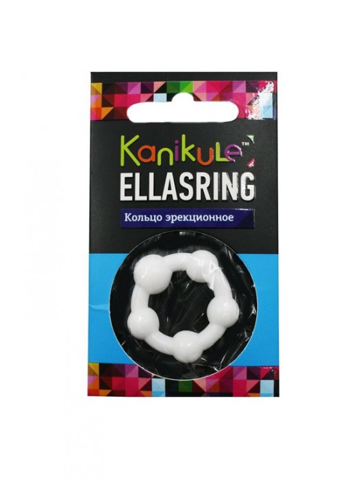 Цветное эрекционное кольцо с шариками Ellasring - Sitabella - в Москве купить с доставкой