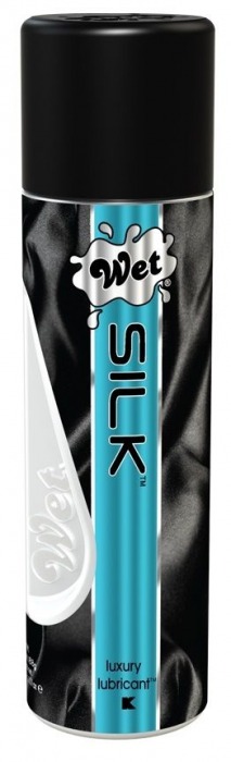 Гибридный водно-силиконовый лубрикант Wet Silk - 91 мл. - Wet International Inc. - купить с доставкой в Москве