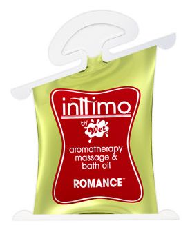 Масло для массажа Inttimo Romance с ароматом кедра и пачули - 10 мл. - Wet International Inc. - купить с доставкой в Москве