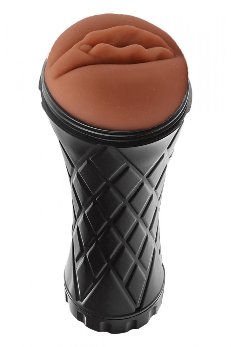 Коричневый мастурбатор-вагина Marly - Dream Toys - в Москве купить с доставкой