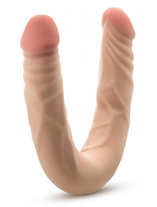 Телесный двусторонний фаллоимитатор 14 Inch Double Dong - 35,6 см. - Blush Novelties