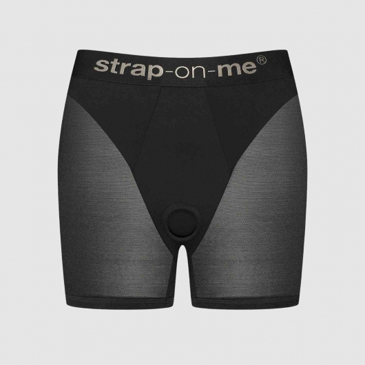 Трусики-шорты для фиксации насадок Strap-on-me Harness Lingerie Halo - size S - Strap-on-me - купить с доставкой в Москве