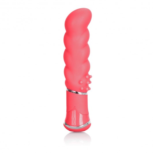 Розовый вибромассажер Power Play Power G - 11,5 см. - California Exotic Novelties