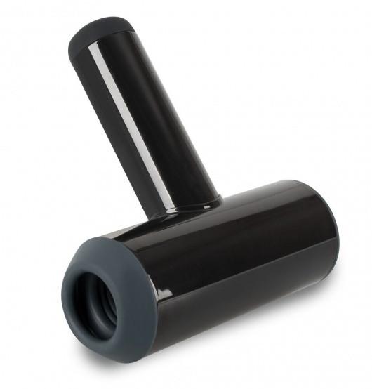 Черный мастурбатор с удобной ручкой Masturbator with 2 Functions - Orion - в Москве купить с доставкой