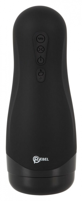 Черный вибромастурбатор с подогревом Masturbator with 3 Functions - Orion - в Москве купить с доставкой