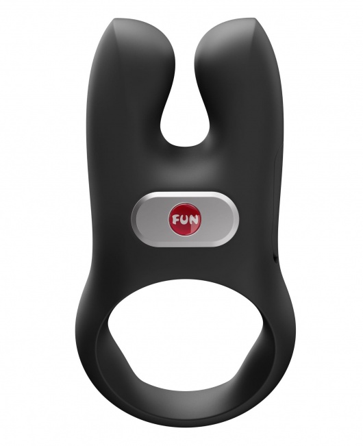 Черное эрекционное виброкольцо Nos - Fun Factory - в Москве купить с доставкой