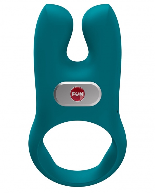 Зеленое эрекционное виброкольцо Nos - Fun Factory - в Москве купить с доставкой