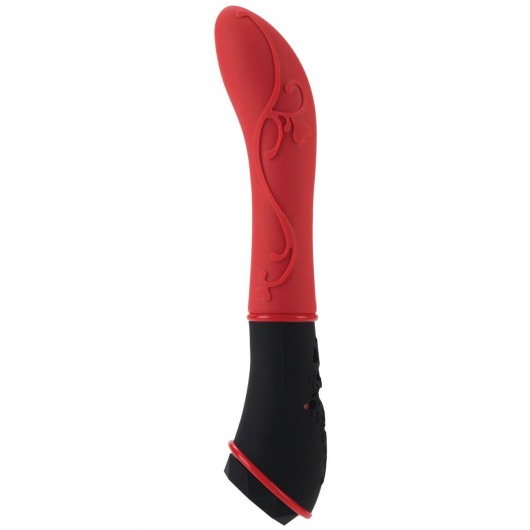 Красный вибромассажер Tantric 10-Function Nirvana - 19 см. - California Exotic Novelties