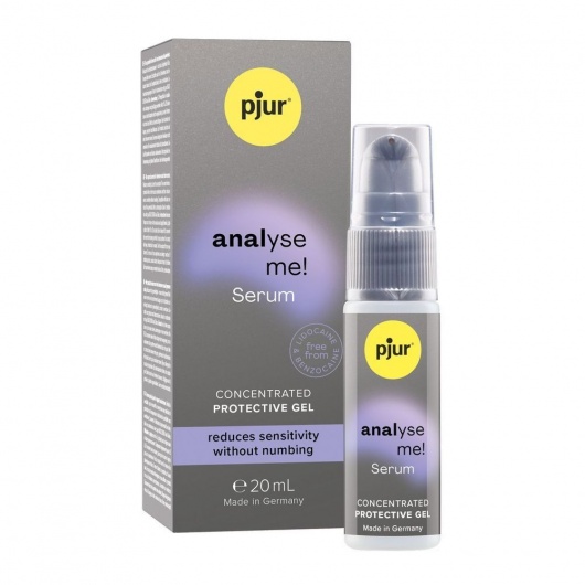 Расслабляющая анальная сыворотка pjur Analyse Me Serum - 20 мл. - Pjur - купить с доставкой в Москве