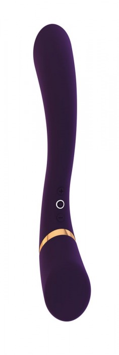 Фиолетовый вибратор Cleo - 27 см. - Shots Media BV