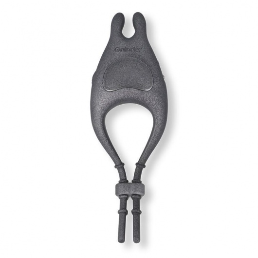 Черное эрекционное виброкольцо с управлением через приложение - Oninder - в Москве купить с доставкой