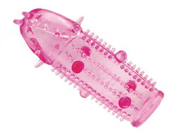 Розовая насадка на пенис с закрытой головкой - Sextoy 2011 - в Москве купить с доставкой