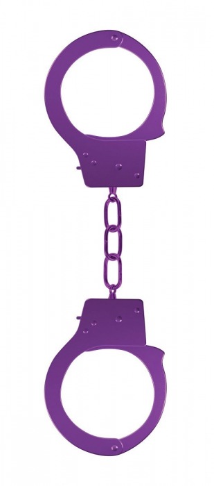 Фиолетовые наручники OUCH! Purple - Shots Media BV - купить с доставкой в Москве