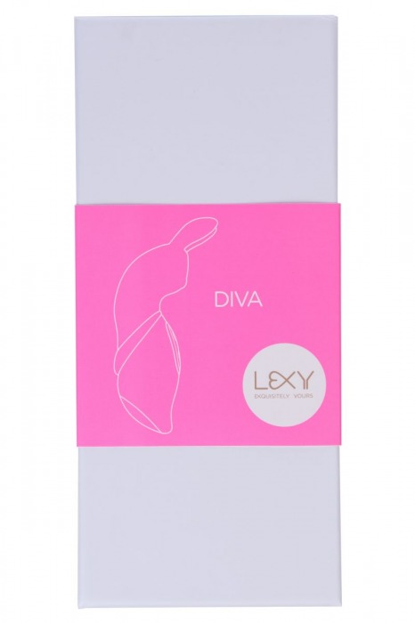 Розовый вибратор Diva с усиками - 15 см. - Lexy