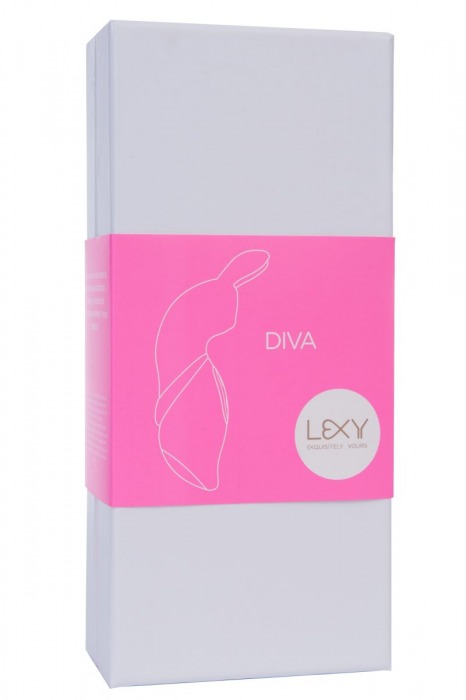 Розовый вибратор Diva с усиками - 15 см. - Lexy