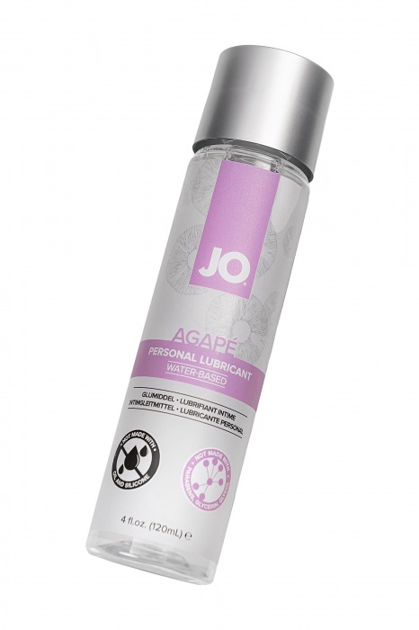 Женский лубрикант на водной основе JO AGAPE LUBRICANT ORIGINAL - 120 мл. - System JO - купить с доставкой в Москве