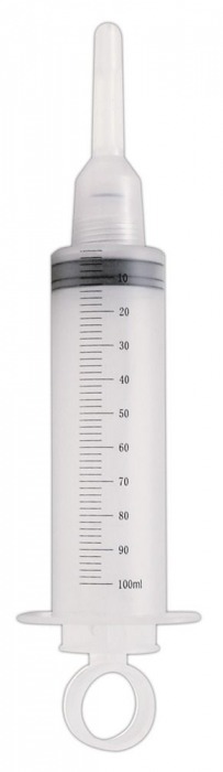 Шприц для спринцевания с двумя съемными насадками - Orion - купить с доставкой в Москве