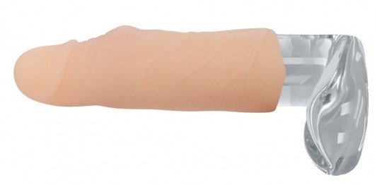 Телесная насадка на пенис Nature Skin - 15,5 см. - Orion - в Москве купить с доставкой