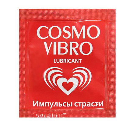 Пробник женского стимулирующего лубриканта на силиконовой основе Cosmo Vibro - 3 гр. - Биоритм - купить с доставкой в Москве