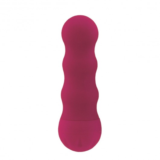 Розовый вибромассажёр Dream Massagers Ripple Vibes - 11 см. - California Exotic Novelties