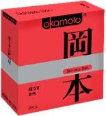 Ультратонкие презервативы OKAMOTO Skinless Skin Super thin - 3 шт. - Okamoto - купить с доставкой в Москве