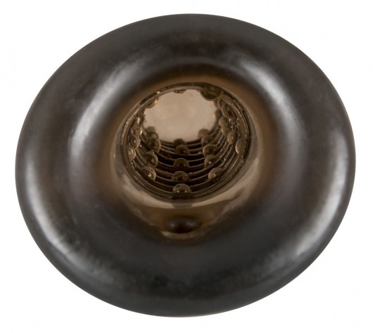 Насадка на пенис Rebel smoke с рёбрышками и отверстием под мошонку - Orion - в Москве купить с доставкой