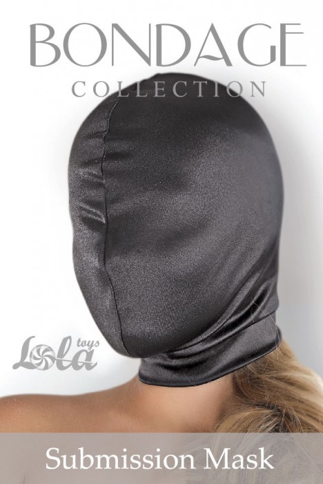 Глухая шлем-маска Submission Mask - Lola toys - купить с доставкой в Москве