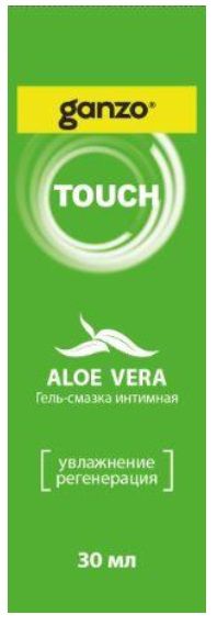 Заживляющая смазка на водной основе Ganzo Aloe Vera - 30 мл. - Ganzo - купить с доставкой в Москве