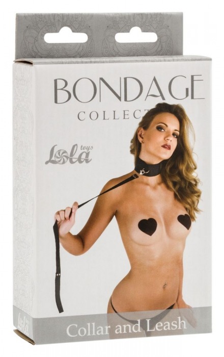 Ошейник Bondage Collection Collar and Leash One Size - Lola Games - купить с доставкой в Москве