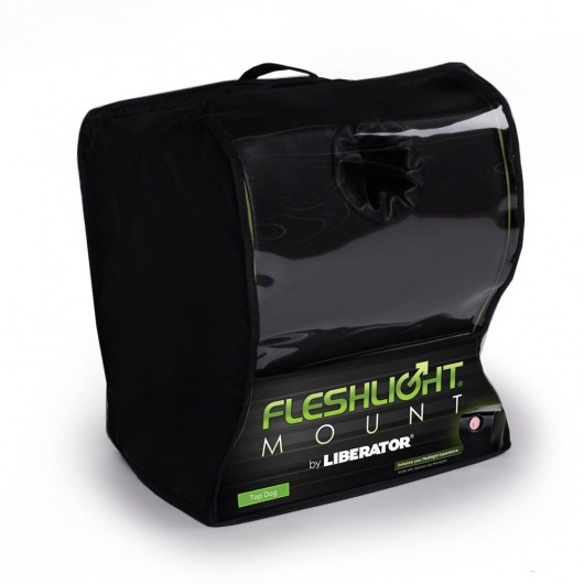 Чёрная подушка для фиксации мастурбаторов от Fleslight - Liberator Retail Fleshlight Top Dog - Liberator - в Москве купить с доставкой