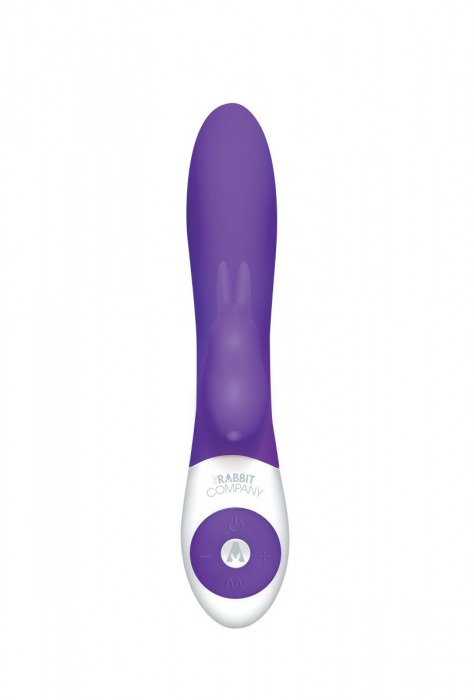 Фиолетовый вибратор-ротатор The Vibrating Rabbit - 22 см. - The Rabbit Company