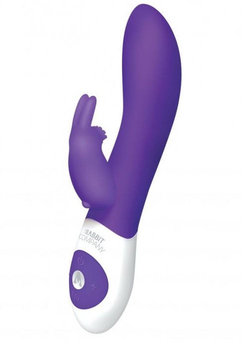 Фиолетовый вибратор-ротатор The Vibrating Rabbit - 22 см. - The Rabbit Company