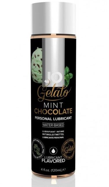 Лубрикант с ароматом мятного шоколада JO GELATO MINT CHOCOLATE - 120 мл. - System JO - купить с доставкой в Москве